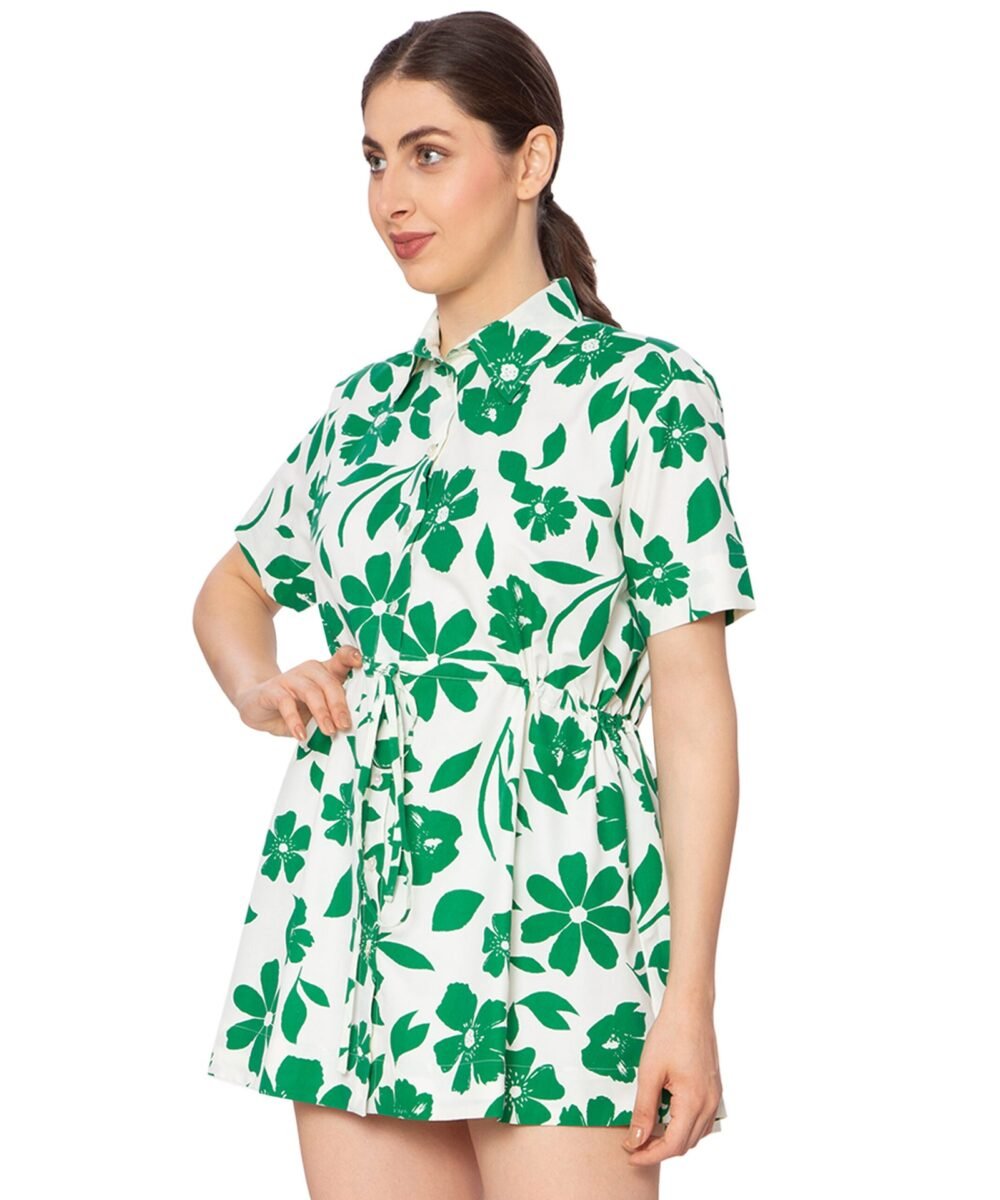 Maya Poplin Dress - Image 4